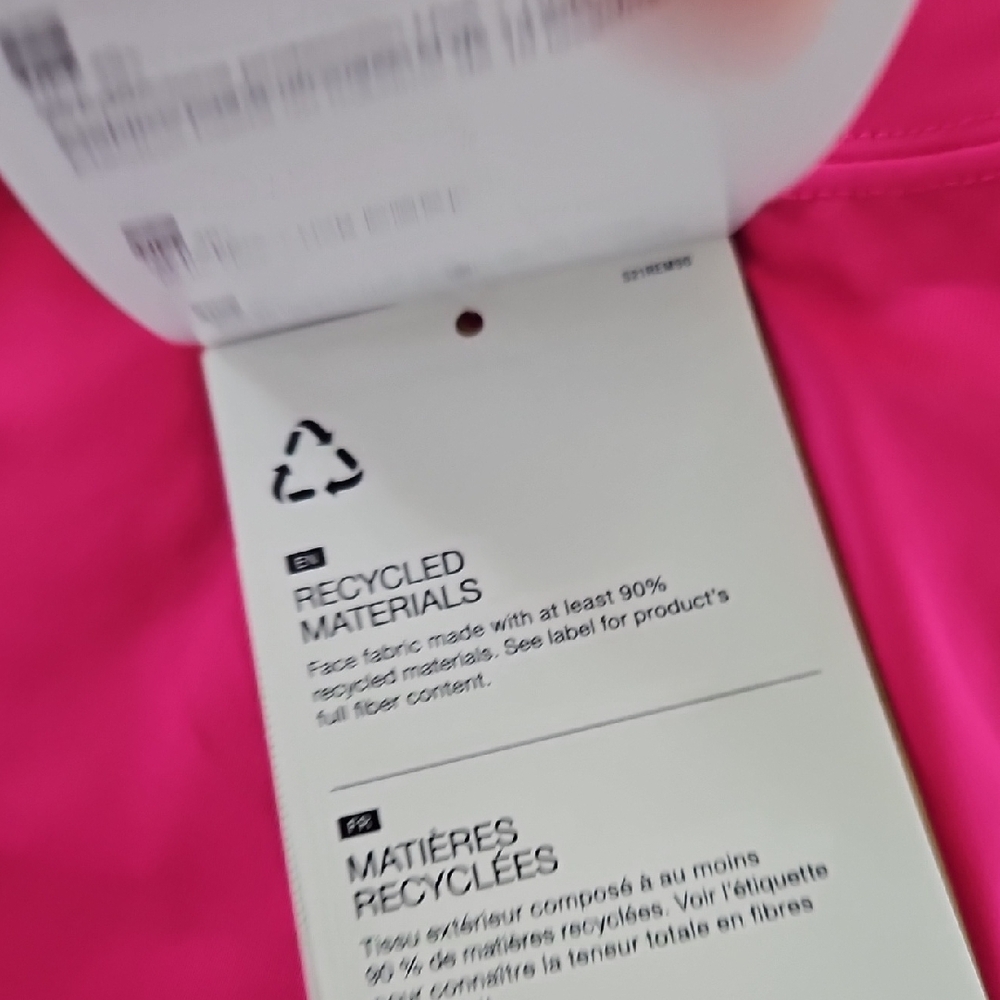 The North Face Vibrant Pink Long Sleeve Sun Tee - Picture 7 of 14